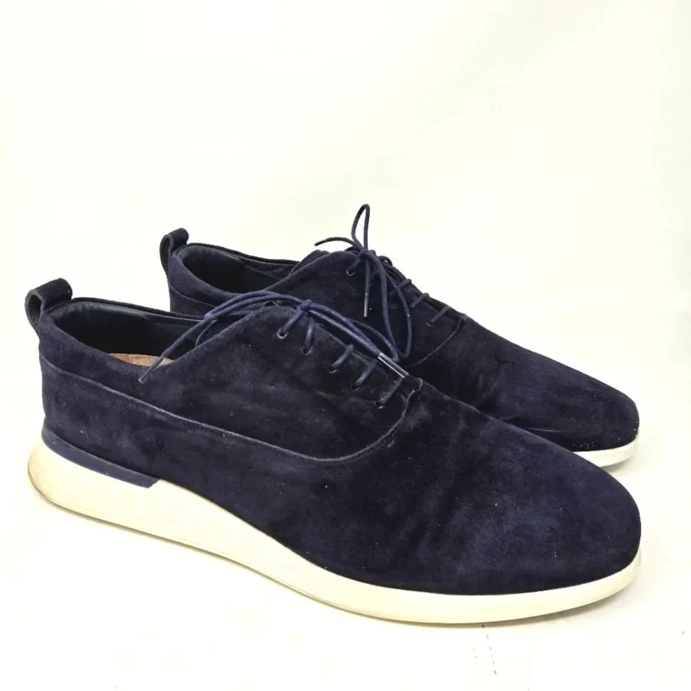 WOLF AND SHEPHERD Crossover Longwing Shoes Sneakers‎ Navy Blue Men’s Size 13